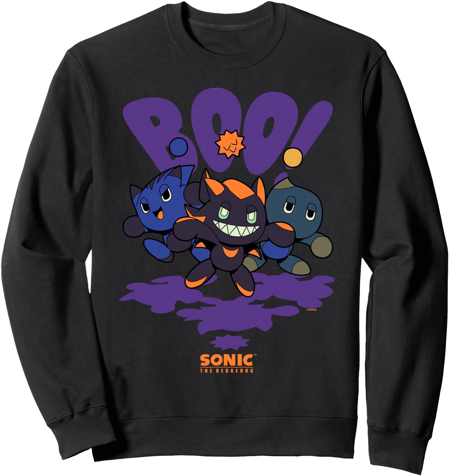 Sonic the Hedgehog - Chao Tales Halloween Boo Trio Sweatshirt