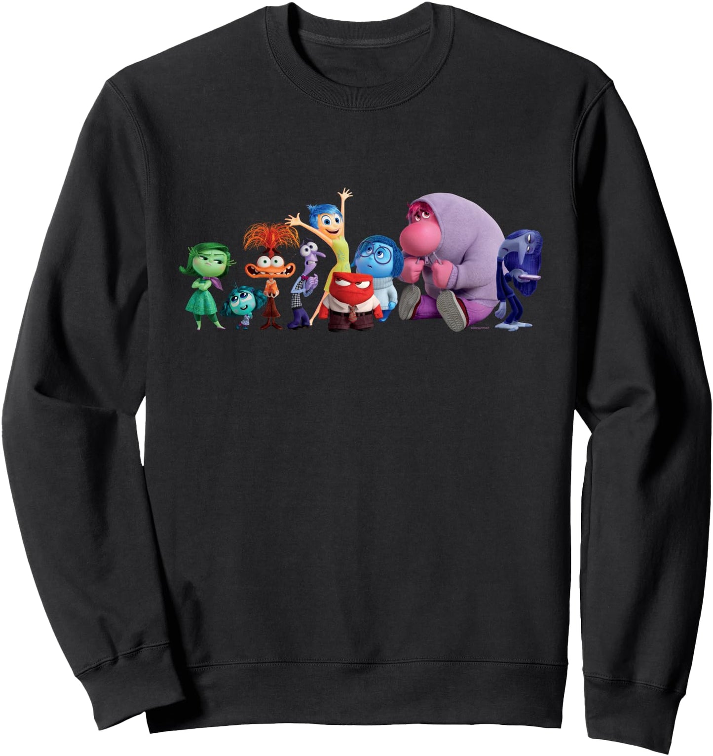 Disney and Pixar's Inside Out 2 Emotions Group All Together Sweatshirt