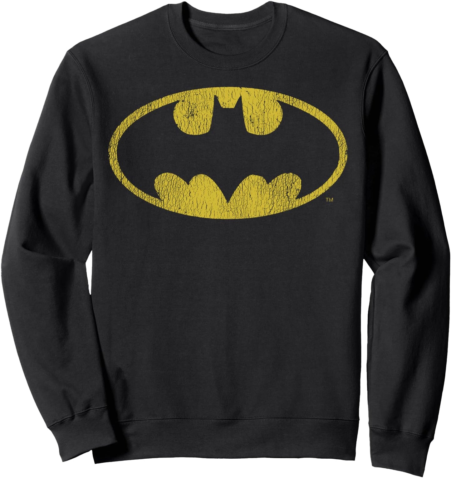 DC Comics Batman Distressed Classic Logo Sweatshirt