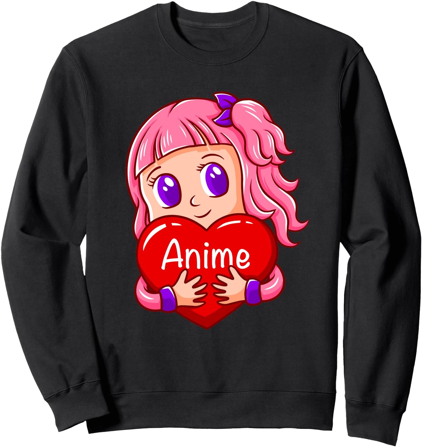 Anime Girl Japanese Otaku Manga Lovers Sweatshirt