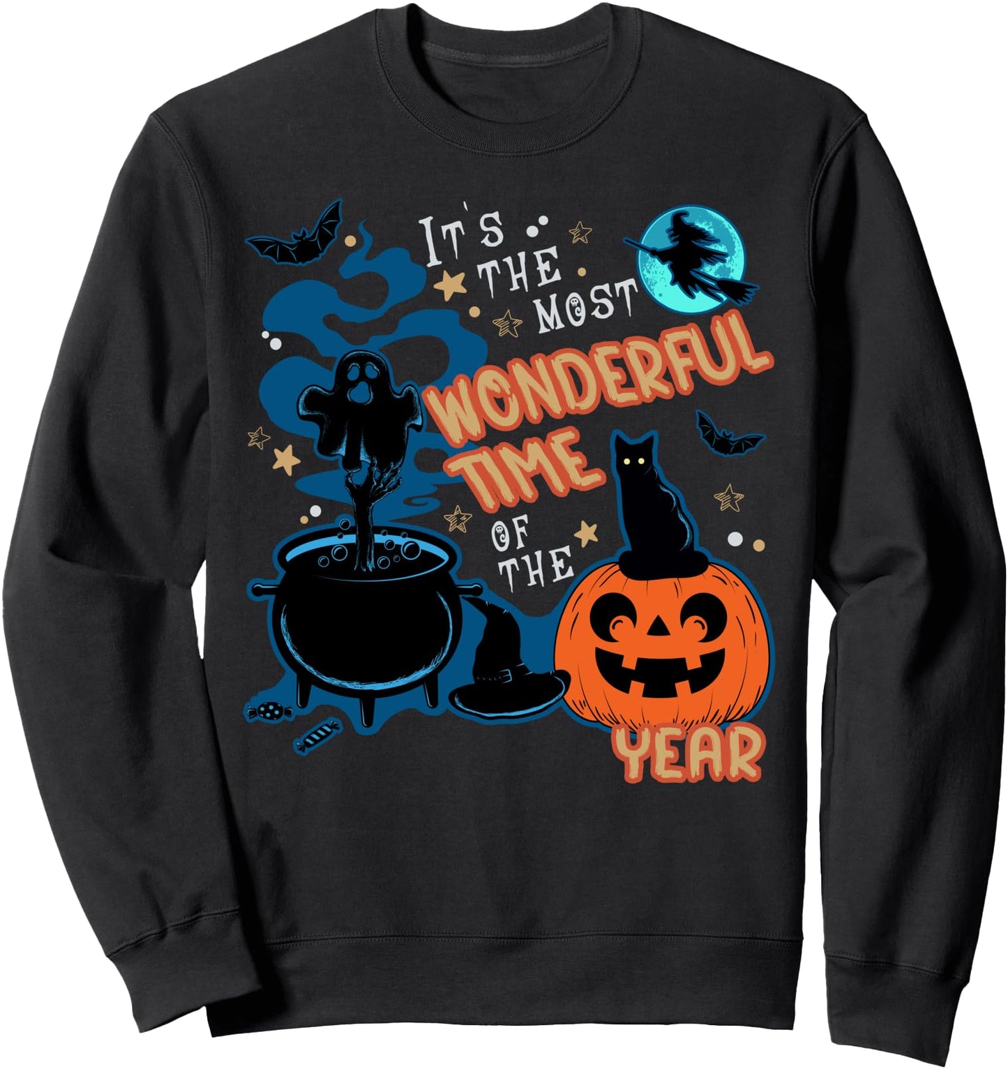 Halloween It's the Most Wonderful Time of the Year Halloween Sweatshirt