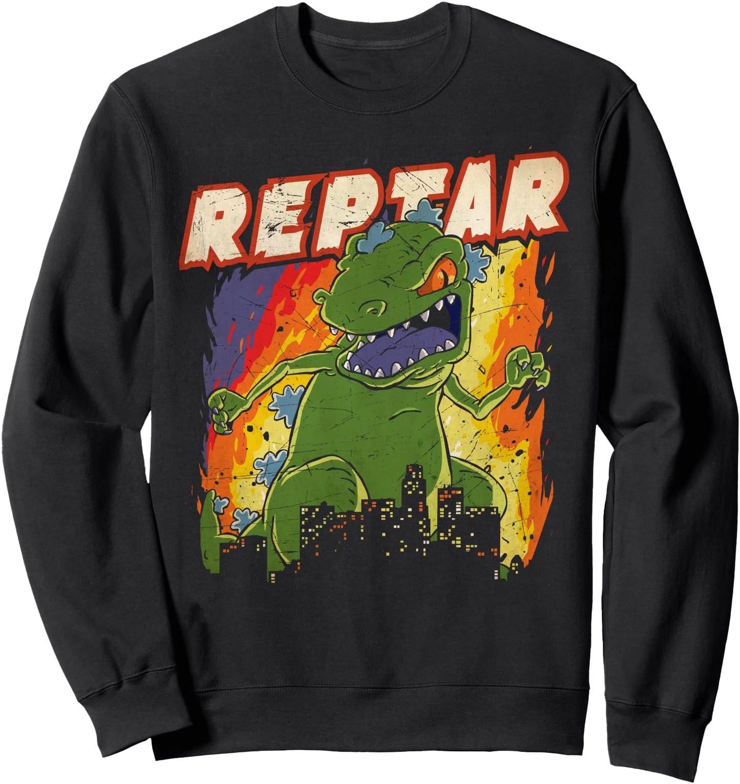 Nickelodeon Rugrats REPTAR Crewneck Sweatshirts Sweatshirt