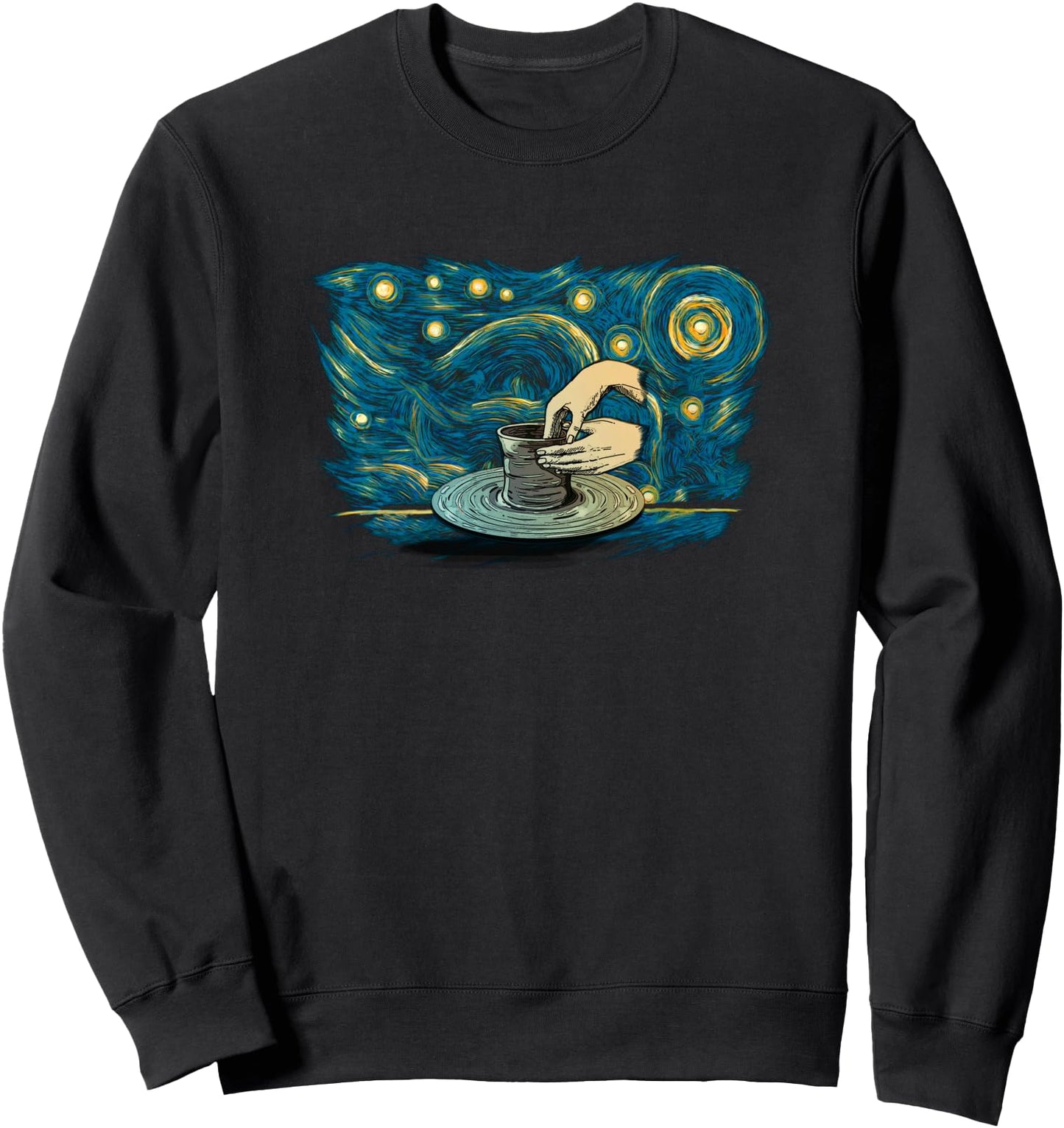 Retro Vintage Style Pottery Sweatshirt