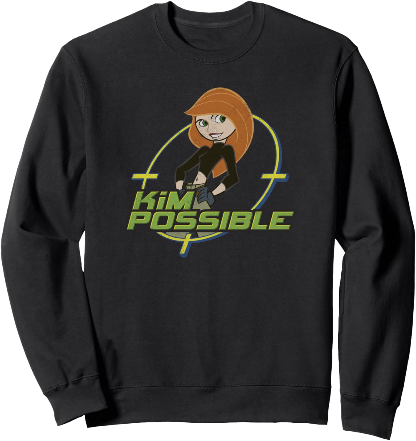 Disney Kim Possible Portrait Logo Sweatshirt