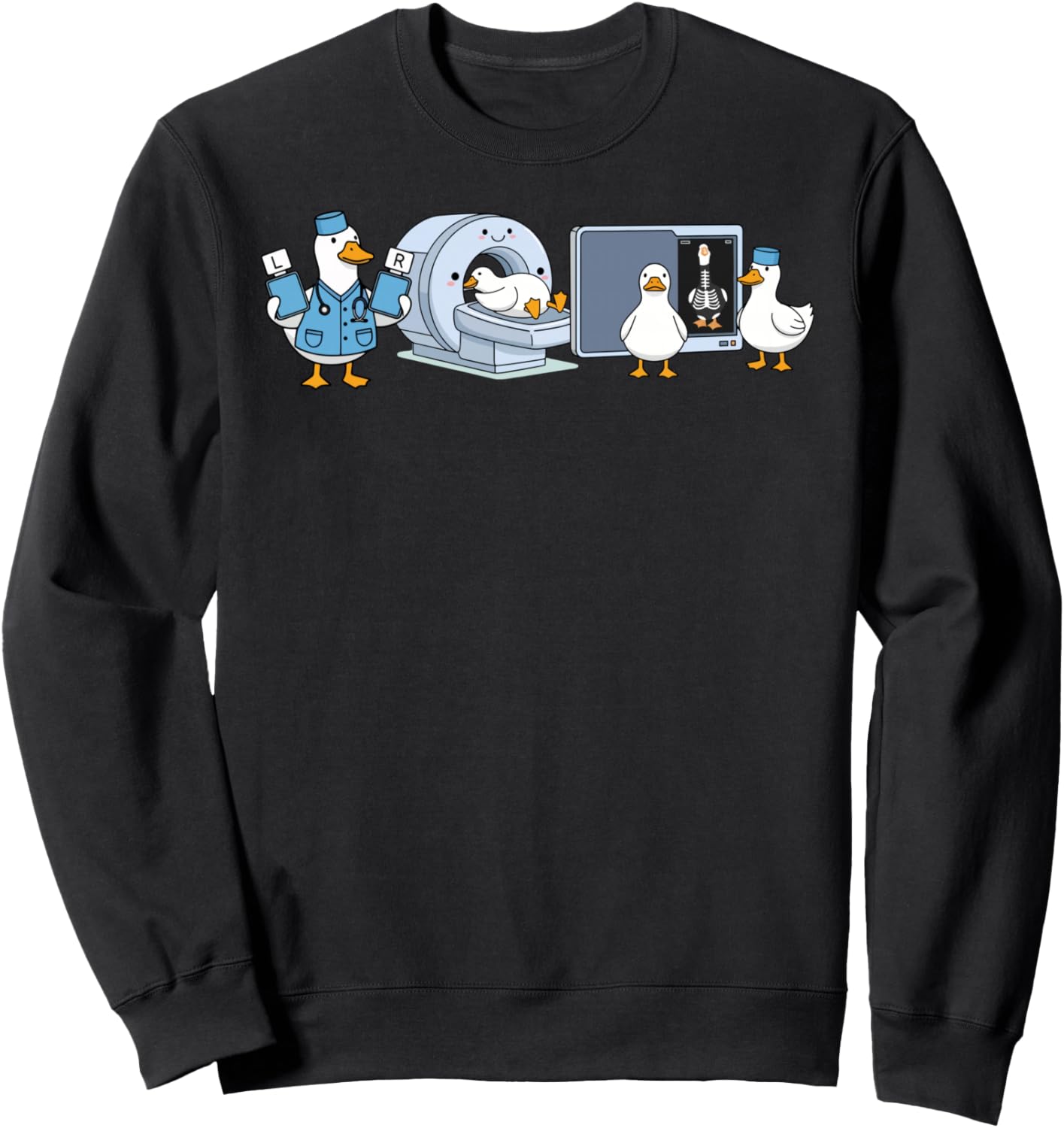 Radiologic Technologist Rad Tech Goose Minimalist Medical Sweatshirt