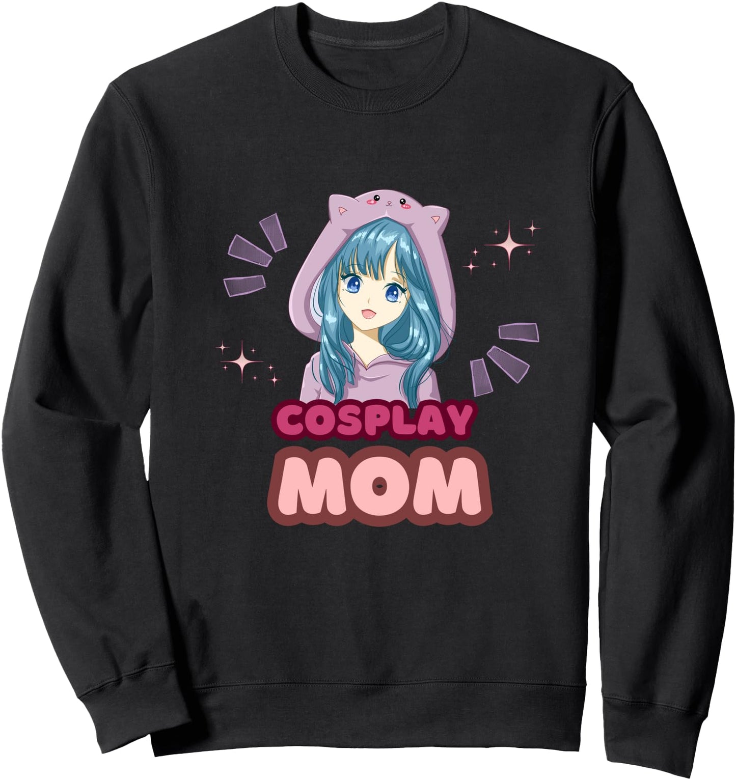 Anime Kawaii Cosplay Mom Sweatshirt