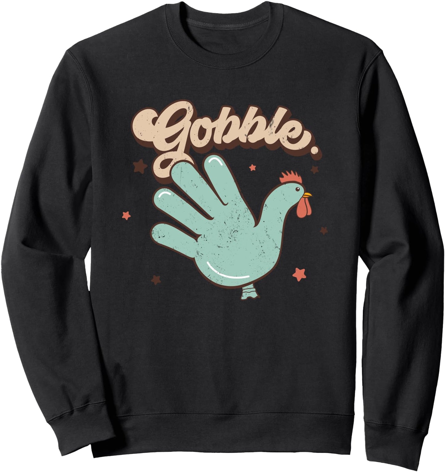 Turkey Scrubs Rubber Gloves Thanksgiving Scrub Tops Women Sweatshirt
