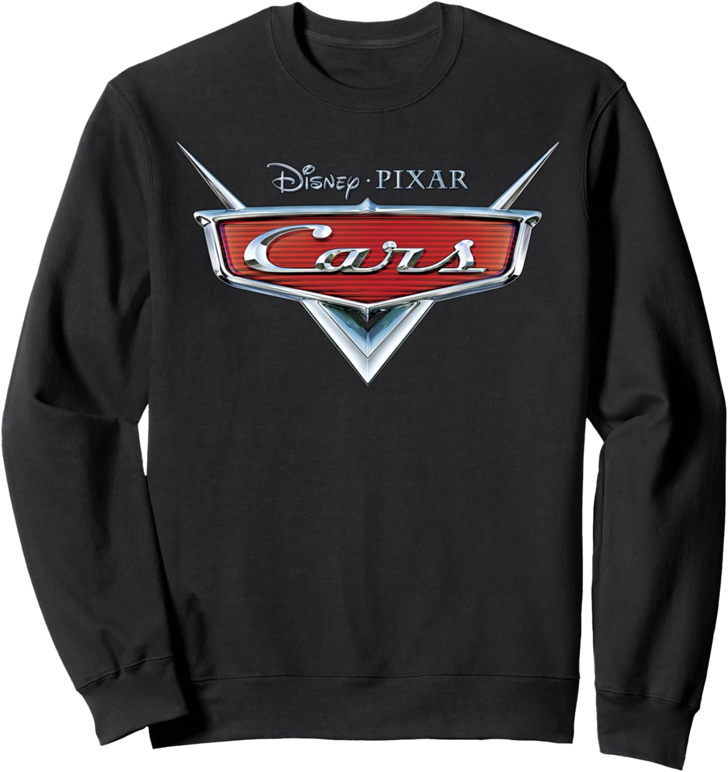 Disney Pixar Cars Official Grill Badge Logo Sweatshirt Sweatshirt