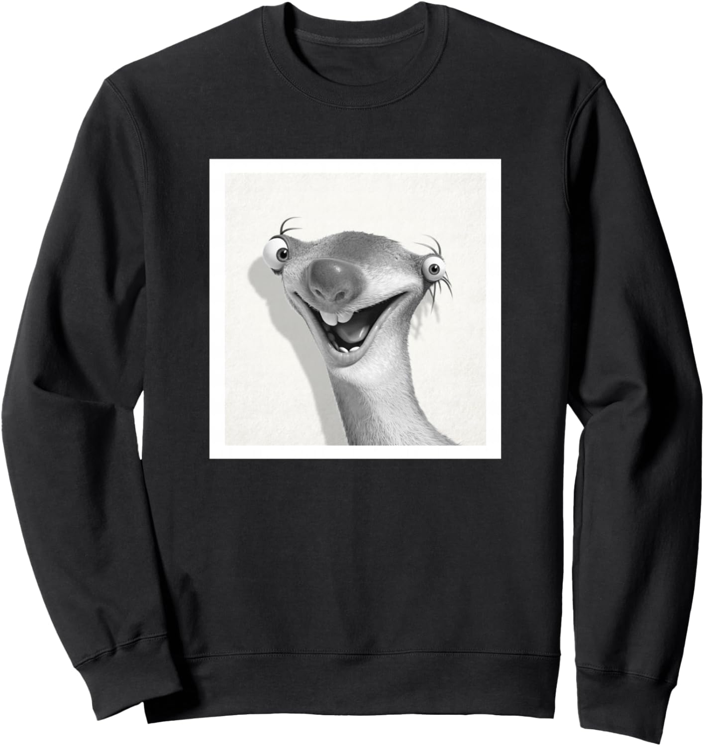 Ice Age Sid the Sloth Photo Booth Portrait Sweatshirt