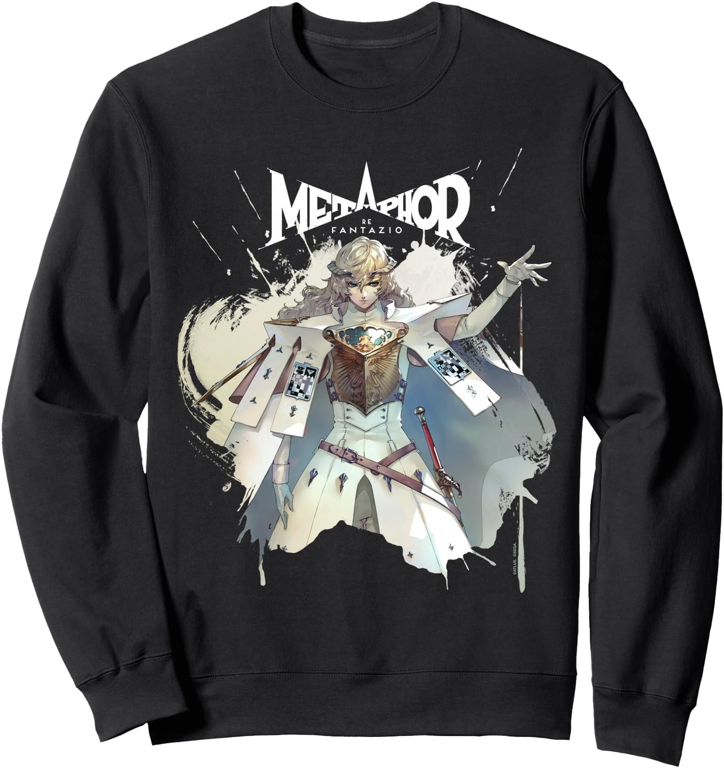 Metaphor: ReFantazio Louis (white logo) ATLUS Sweatshirt