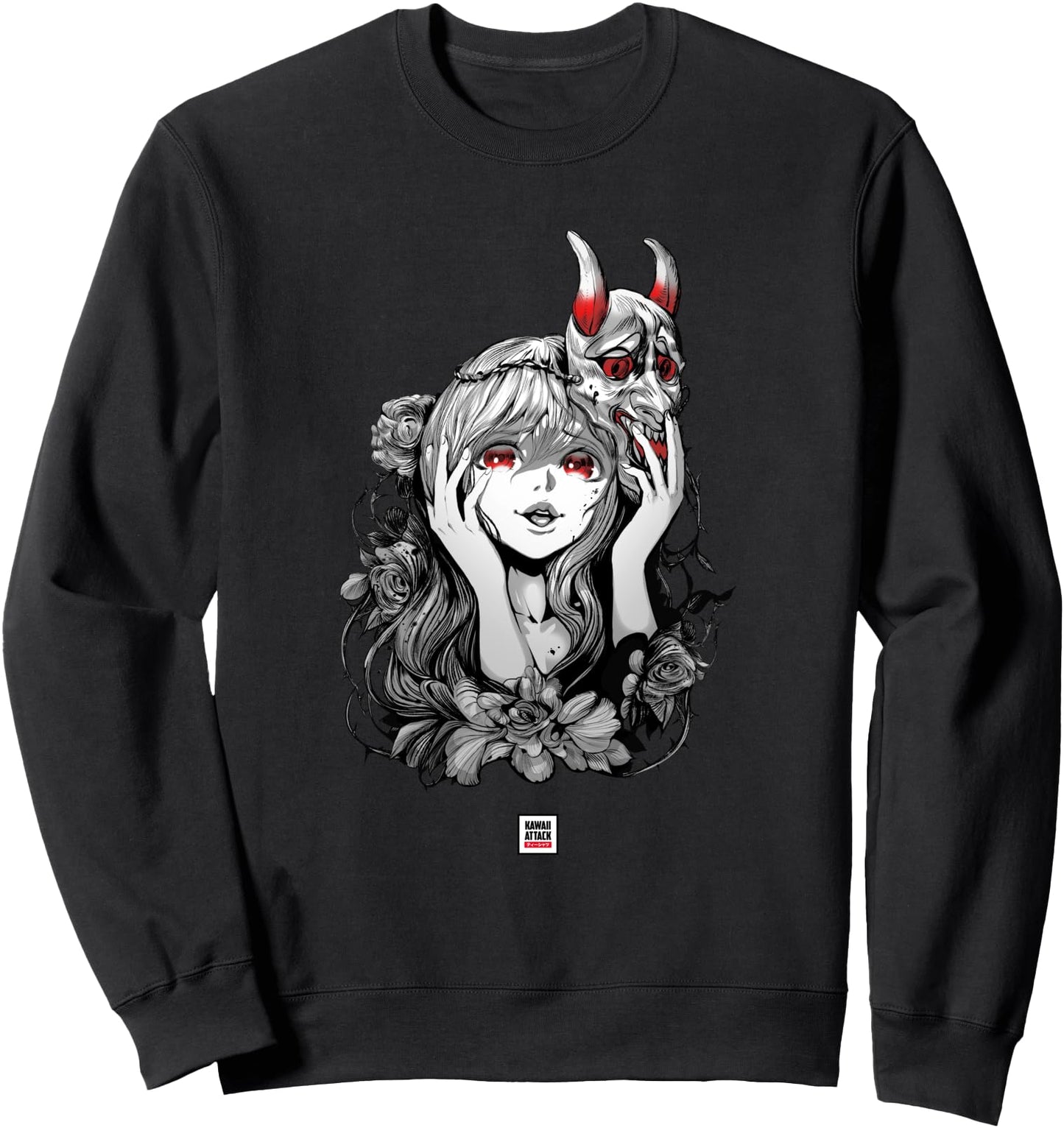Oni Yandere Kawaii Japanese Anime Sweatshirt