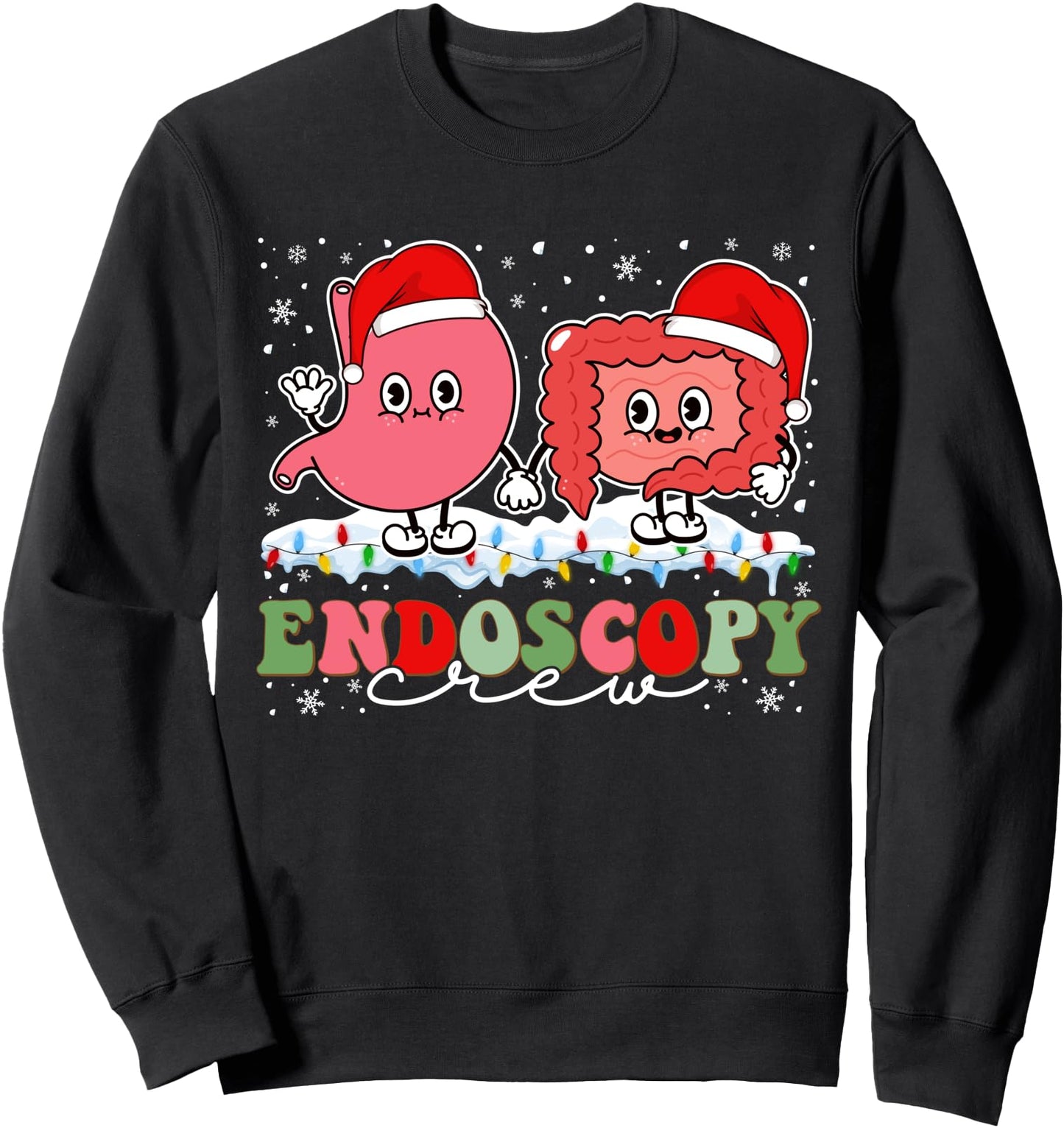 Endoscopy Christmas Crew Gastroenterology Endoscopy Nurse Sweatshirt