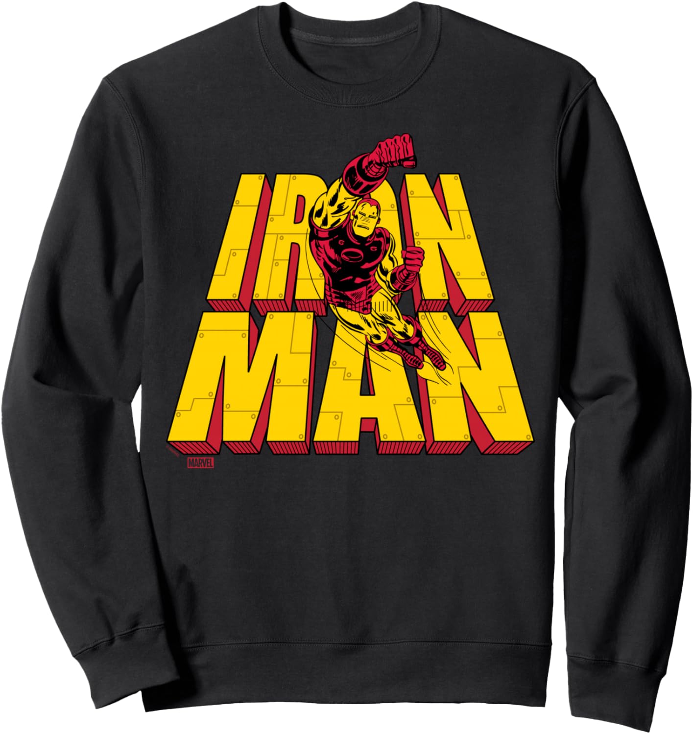 Iron Man - Stacked Sweatshirt