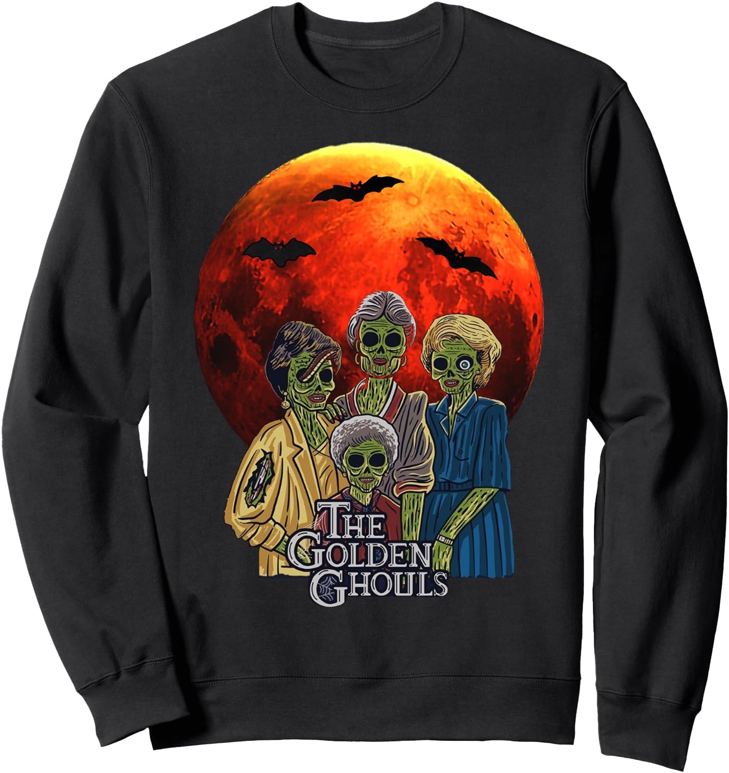 Vintage The Golden Ghouls Custom For Women men Halloween 22 Sweatshirt