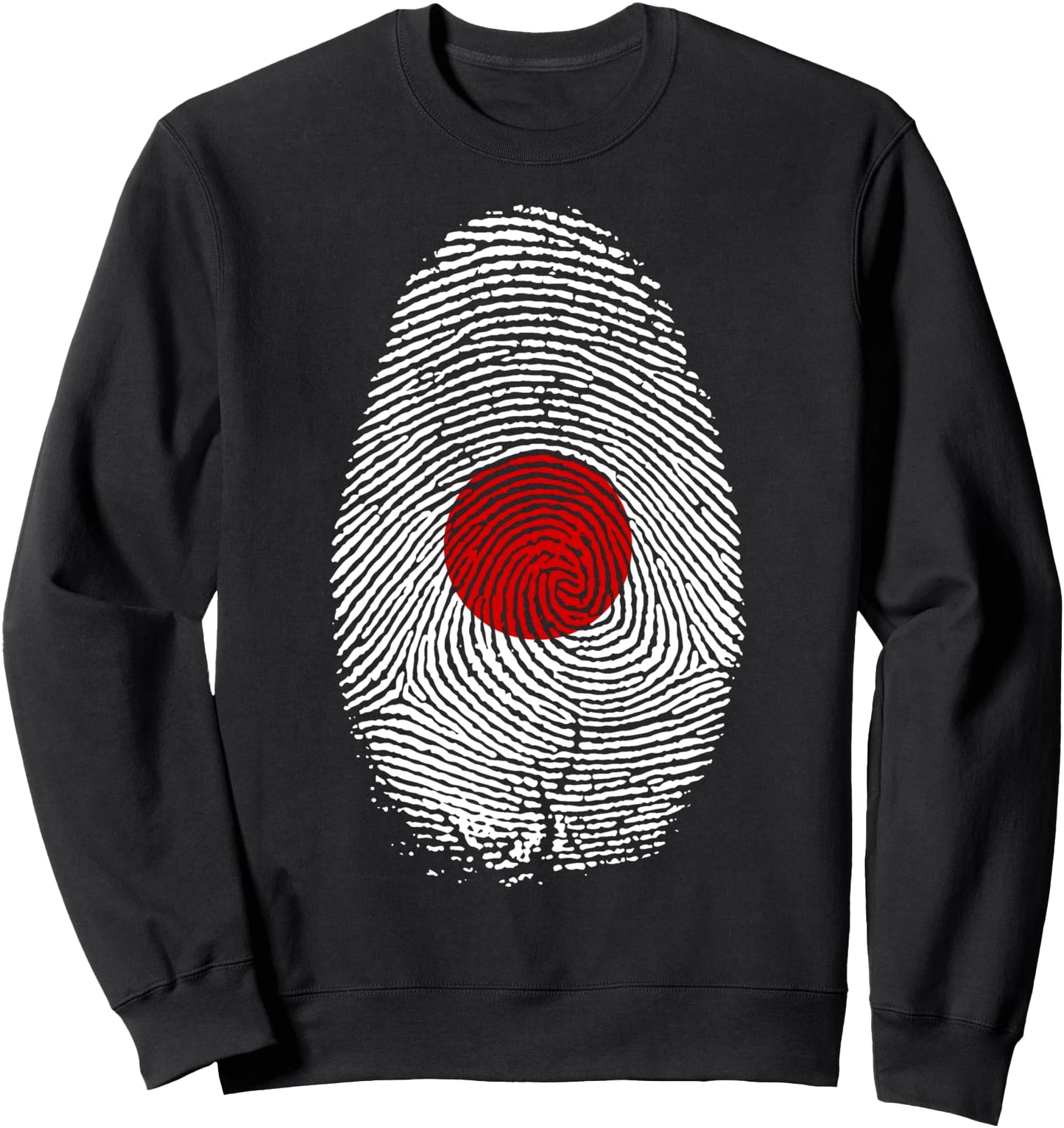 Japan Flag Fingerprint It is in my DNA Gift for Japanese Sweatshirt