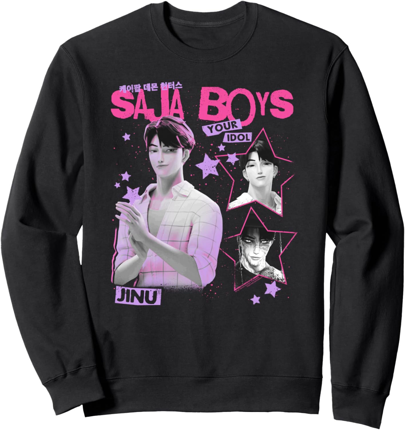 KPop Demon Hunters Halloween Saja Boys Your Idol Jinu Sweatshirt