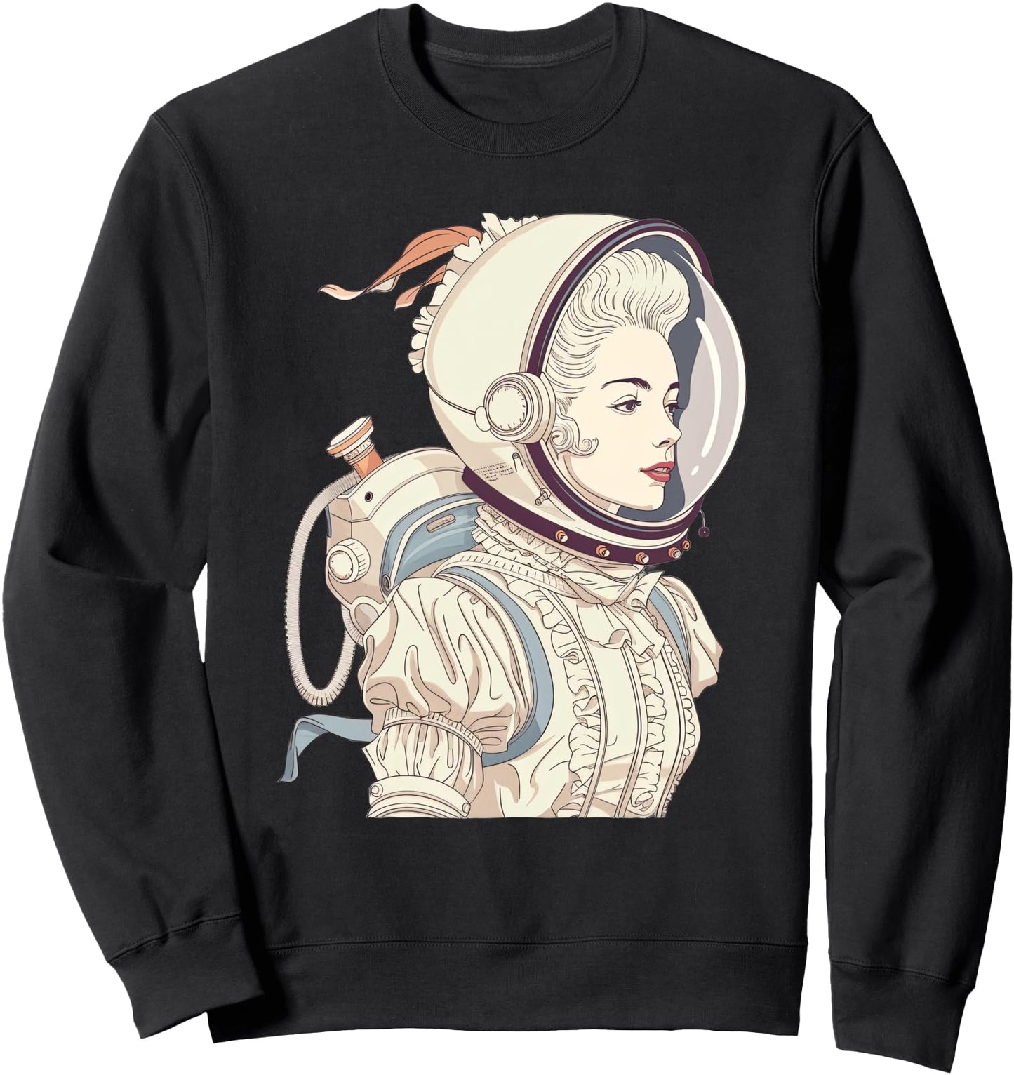 Marie Antoinette As An Astronaut Sweatshirt