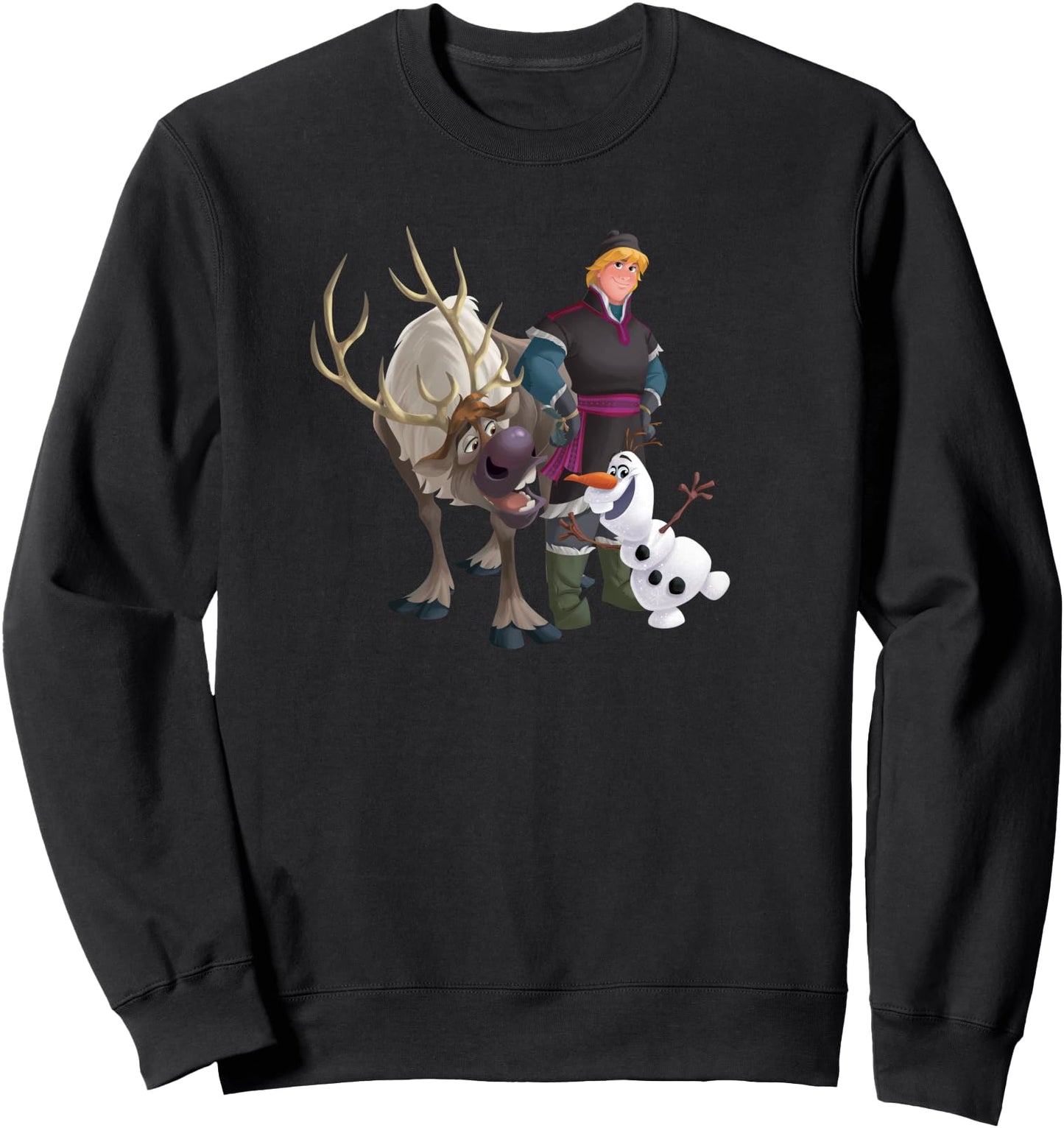 Disney Frozen Kristoff Olaf Sven Sweatshirt