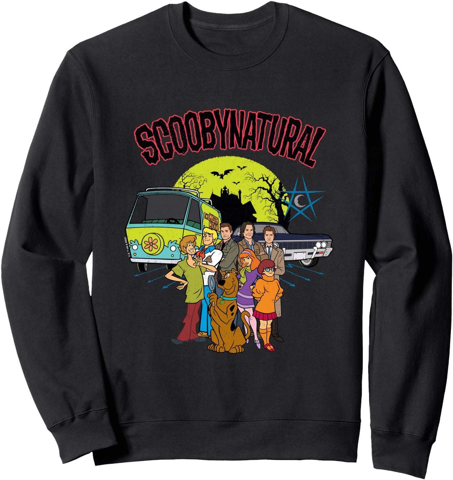 Scooby-Doo Scoobynthetic Mystery Machine and Baby with Gang Sweatshirt