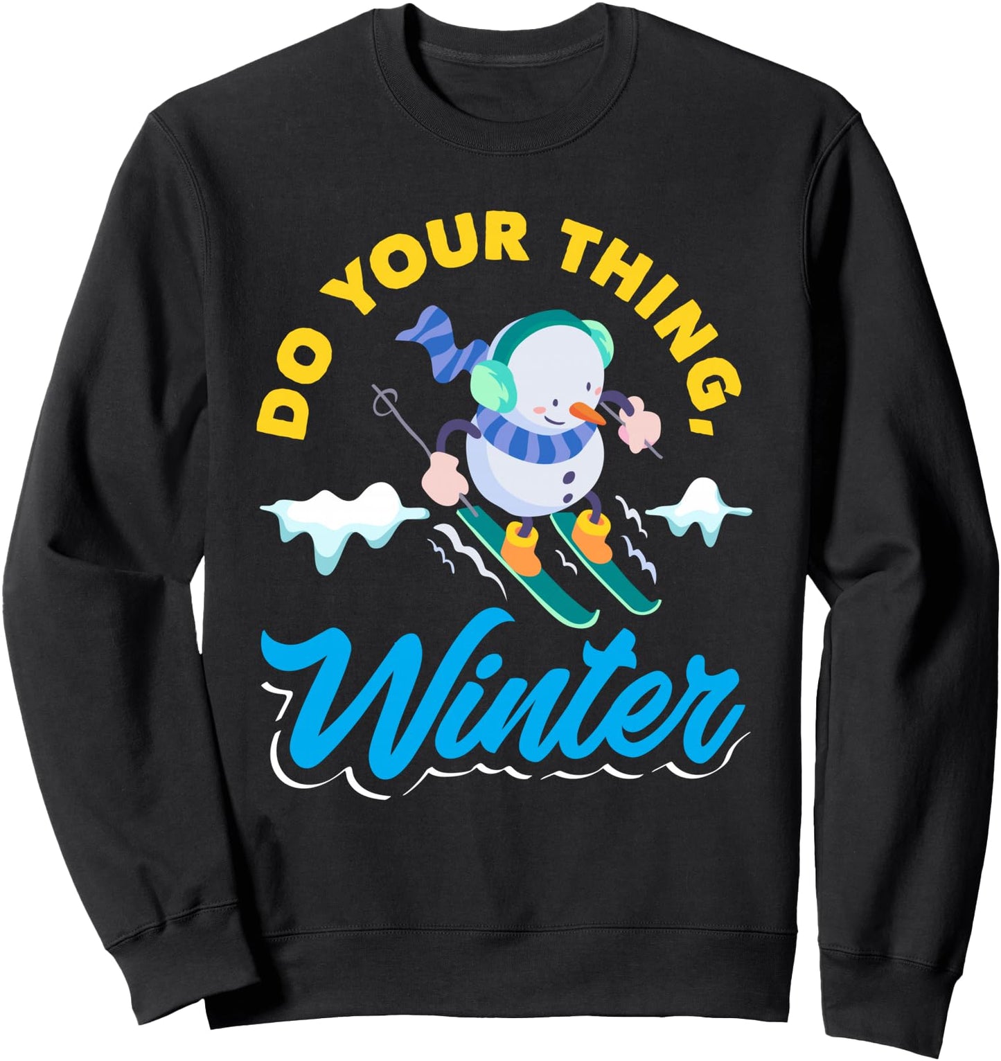Proud Supporter Of Snow Days Snow Day Winter Snowflake Sweatshirt