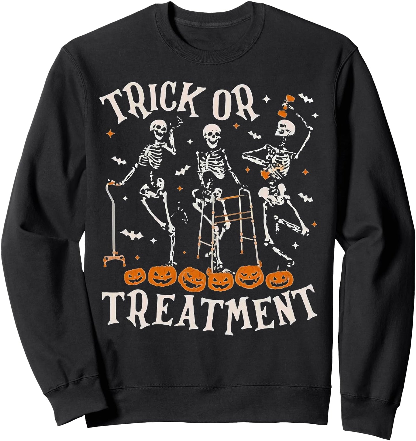 Halloween Skeleton Physical Therapist Sweatshirt