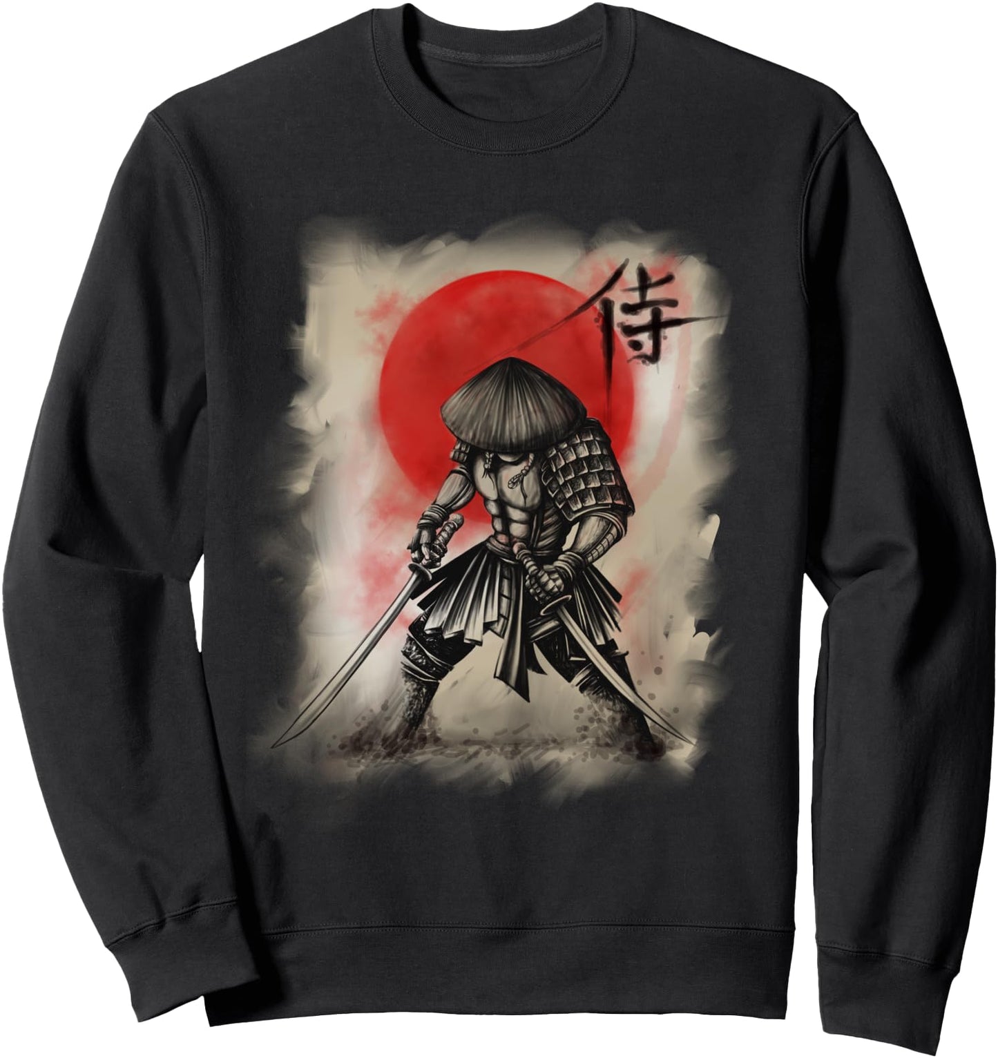 Retro Samurai Warrior Vintage Japanese Bushido Knight Sweatshirt