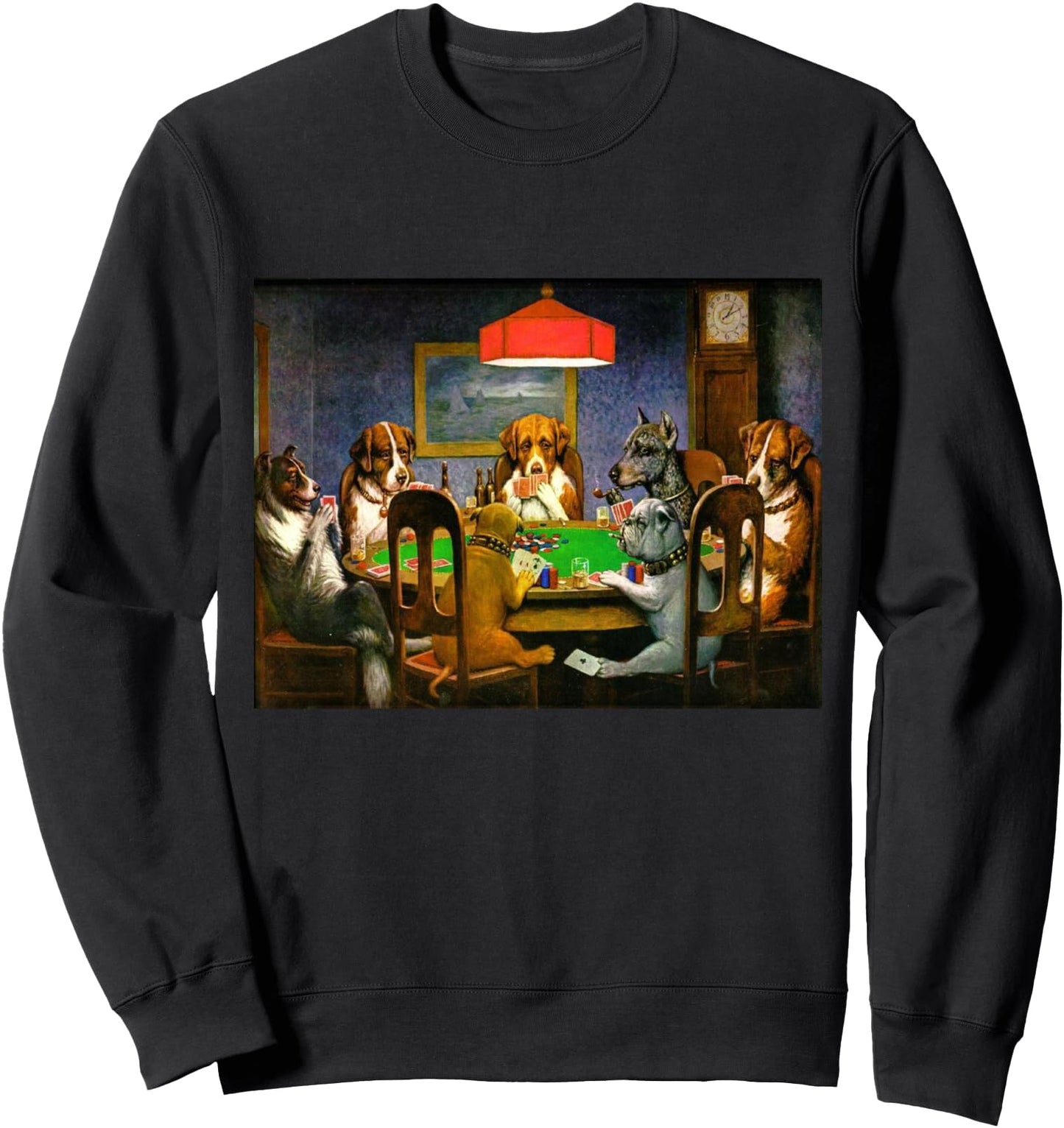 A Friend in Need (Dogs Playing Poker) Sweatshirt