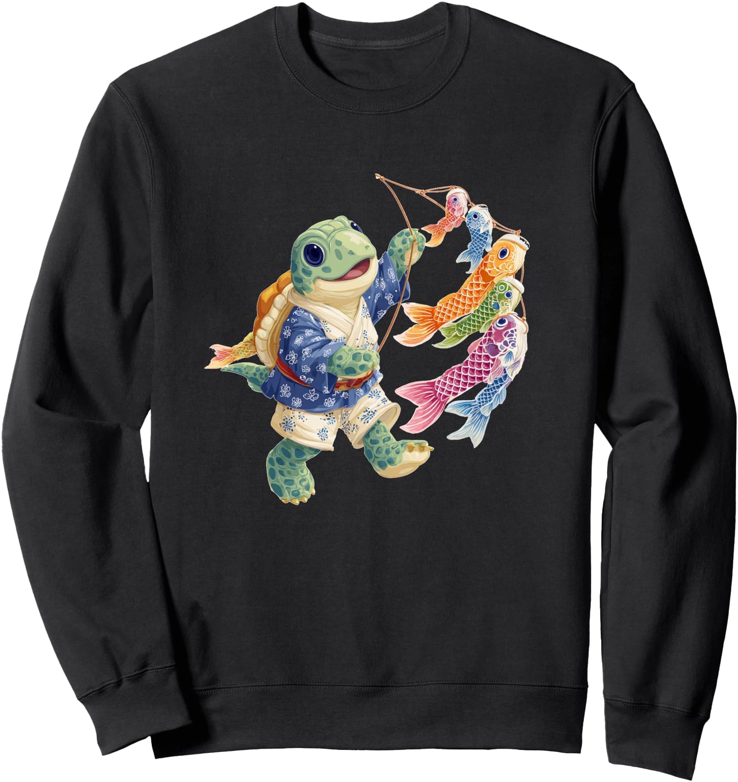 Funny Traditional Japanese Turtle Costume Sweatshirt