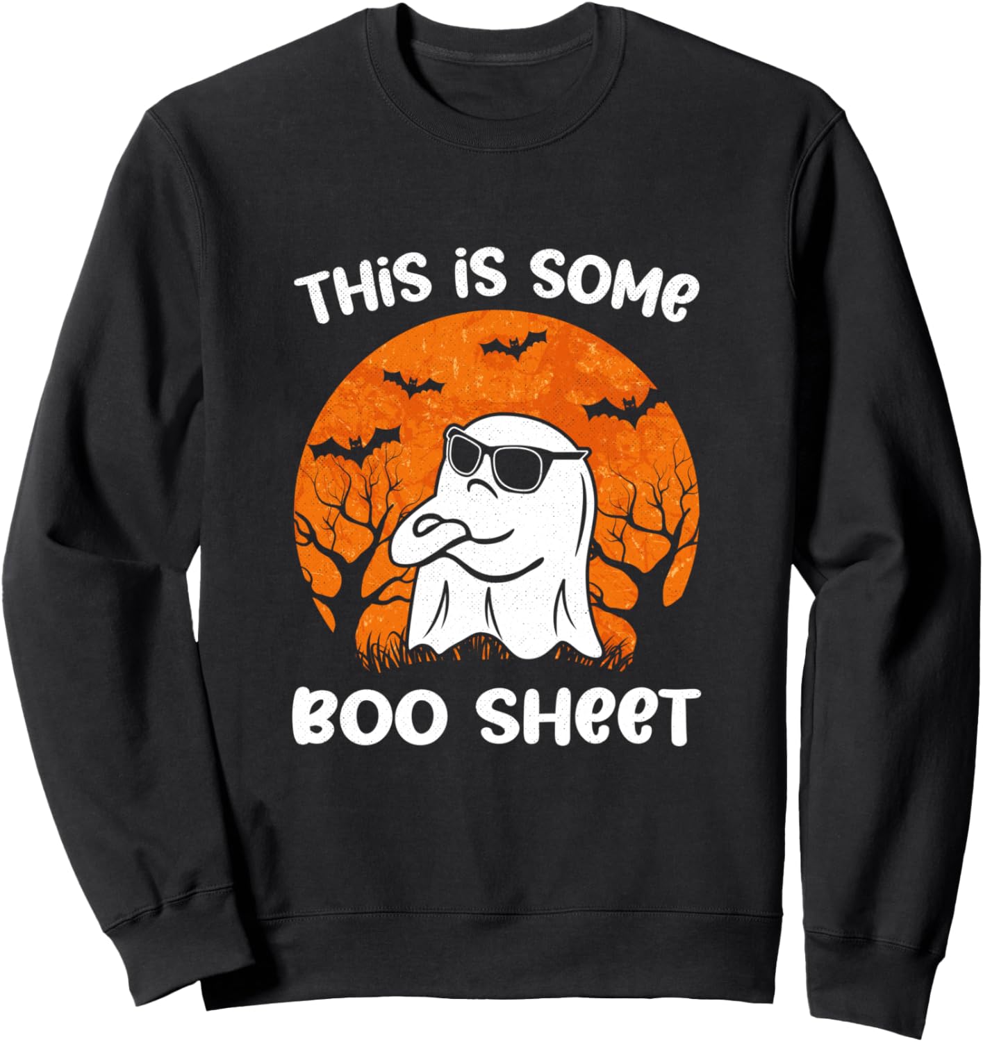 This is Boo Some Sheet Funny Ghost Halloween Sweatshirt