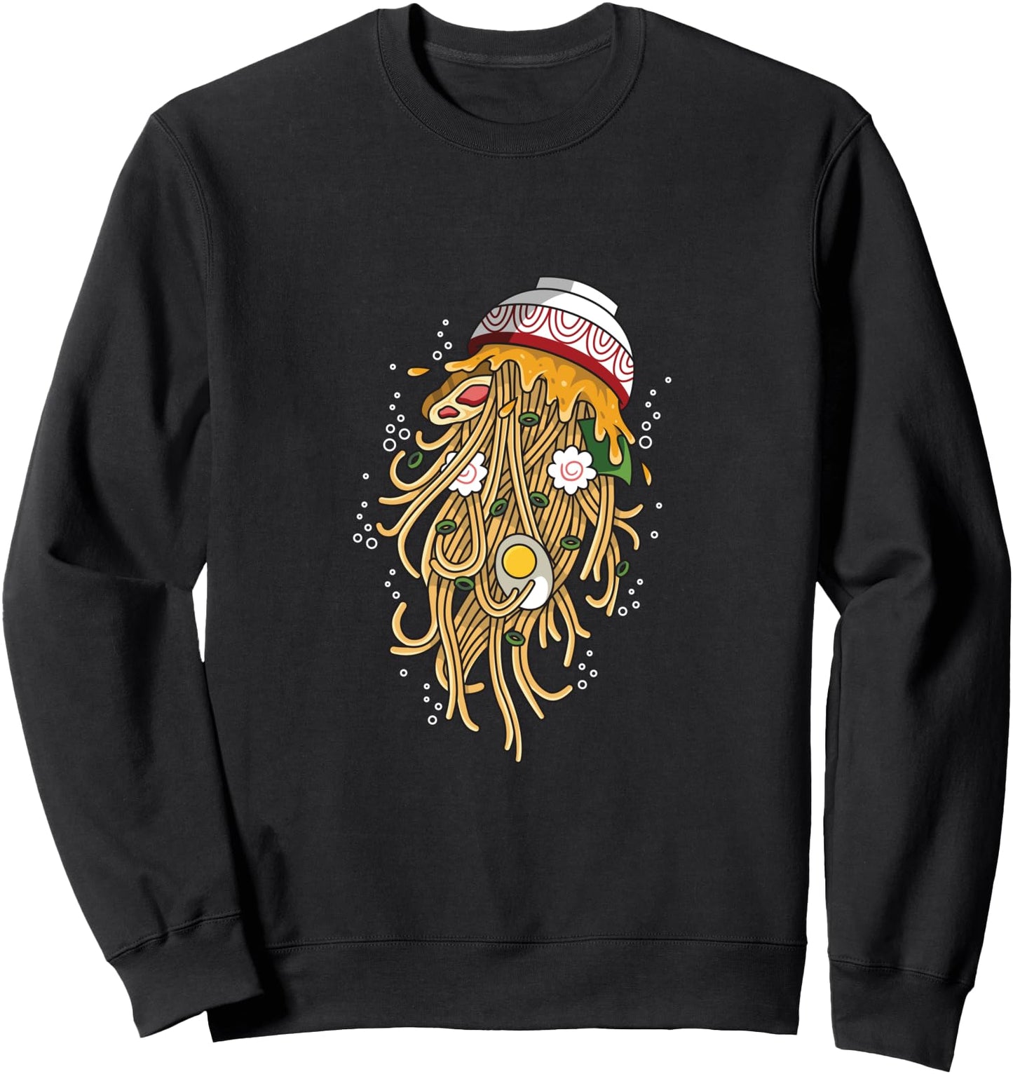 teen girl tops Ramen Bowl Japanese Noodles Anime kawaii Sweatshirt