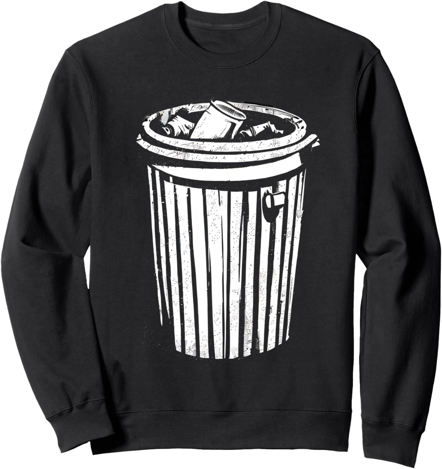 Trash Can Halloween Costume Garbage Can Trashcan Costume Sweatshirt