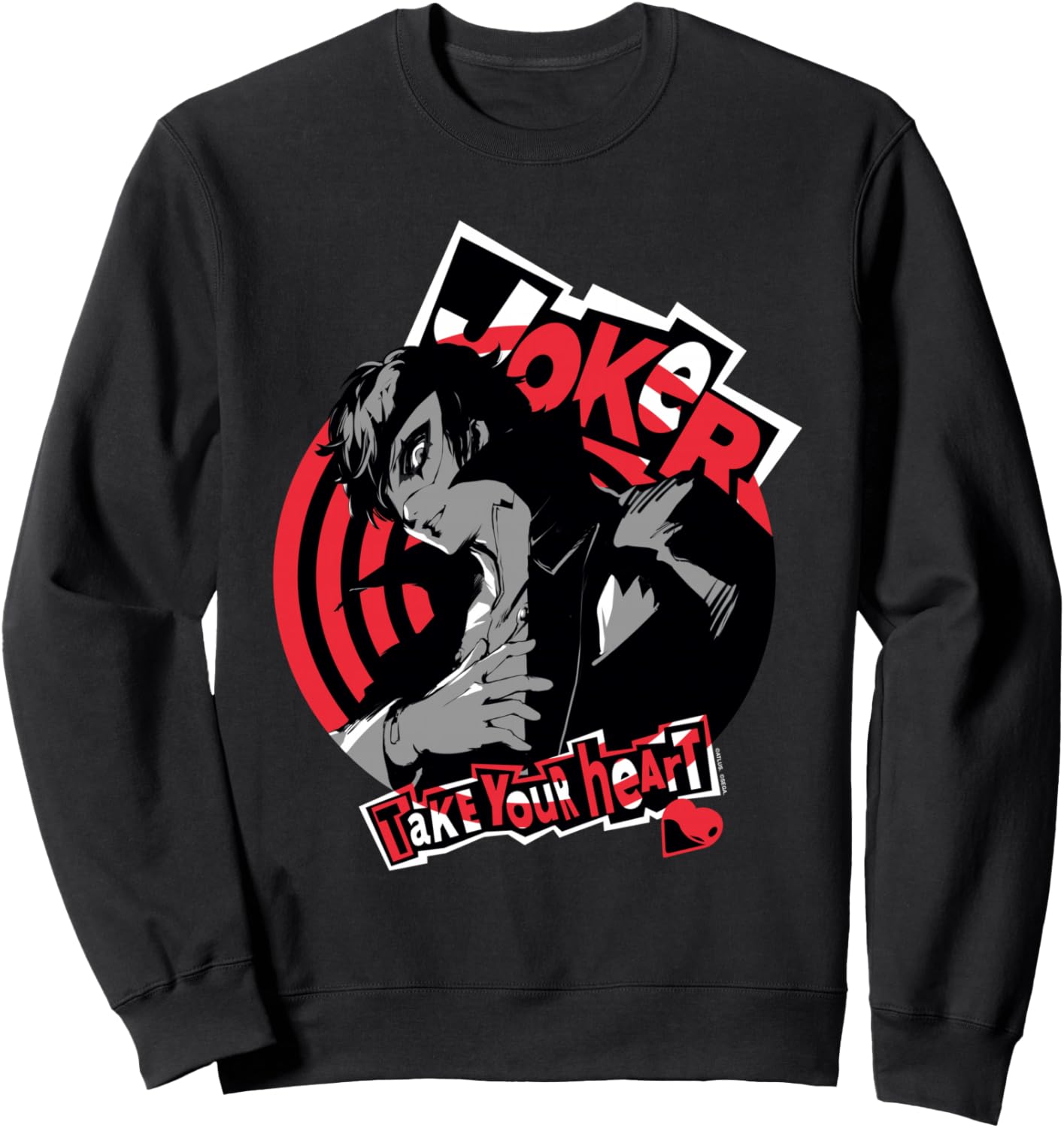 Persona 5 Joker Take Your Heart ATLUS Sweatshirt