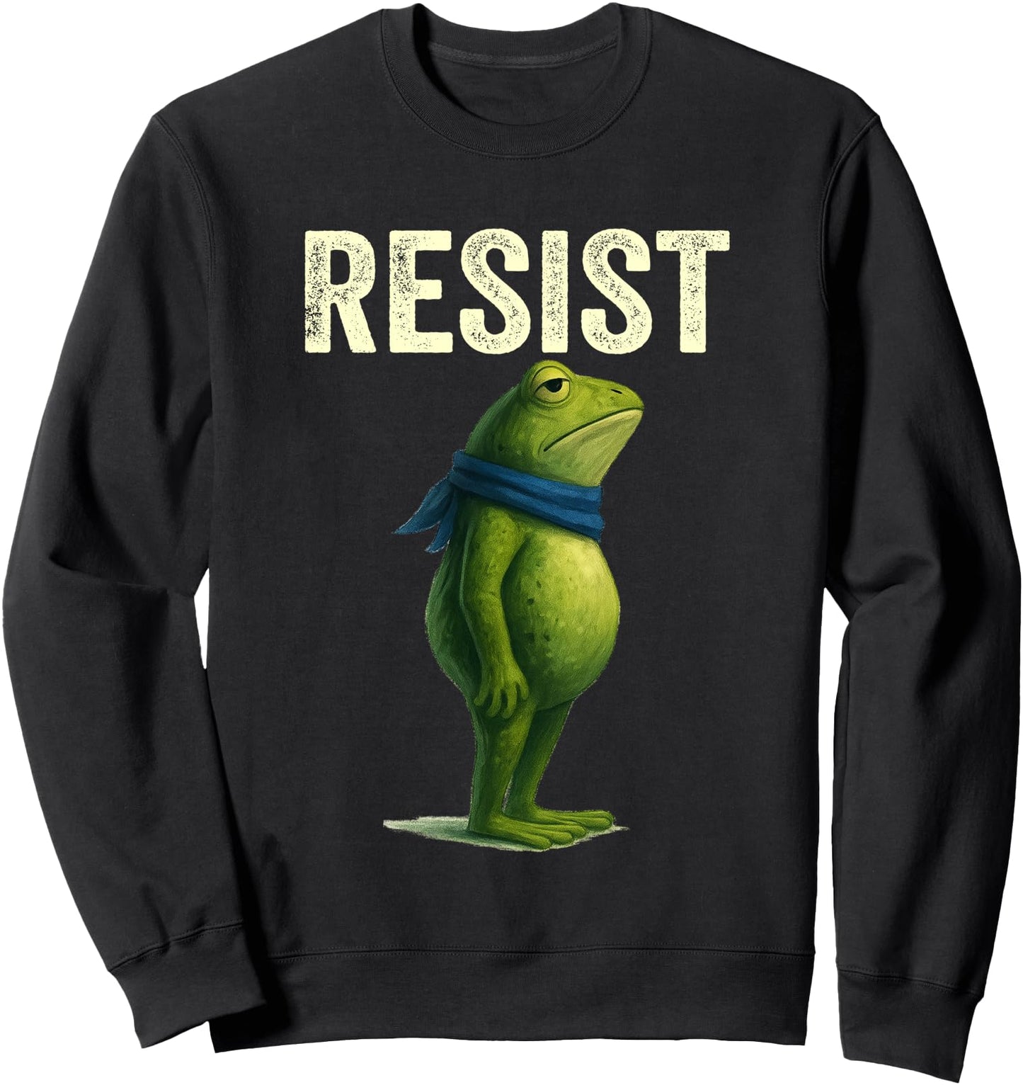 Resist Frog Portland Frog Protest Sweatshirt