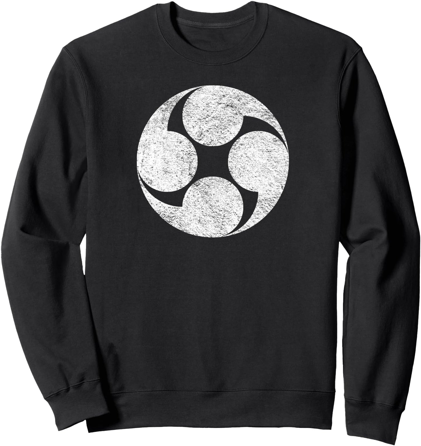 TOMOE YOTTSUDOMOE JAPANESE SHINTO SYMBOL YIN YANG Sweatshirt