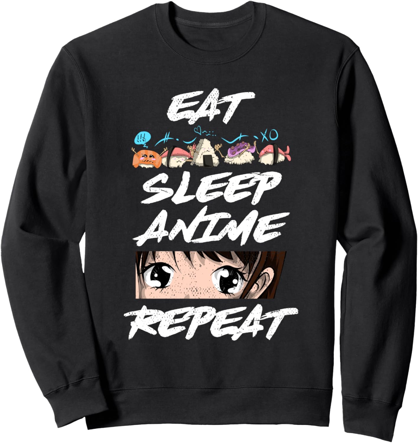 Japan Foodie Otaku Sushi Kawaii Japanese Manga Anime Sweatshirt