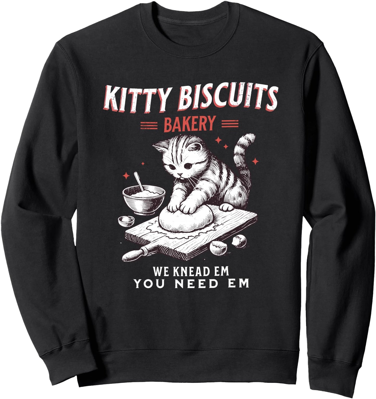 kitty biscuits bakery Sweatshirt