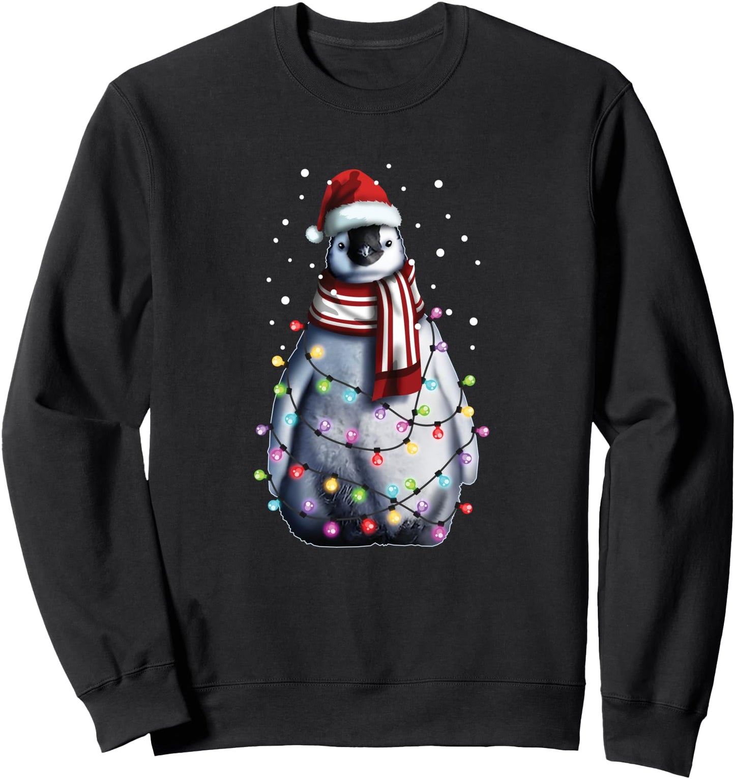 Santa Penguin, Christmas, Men Women, Cute Sweatshirt
