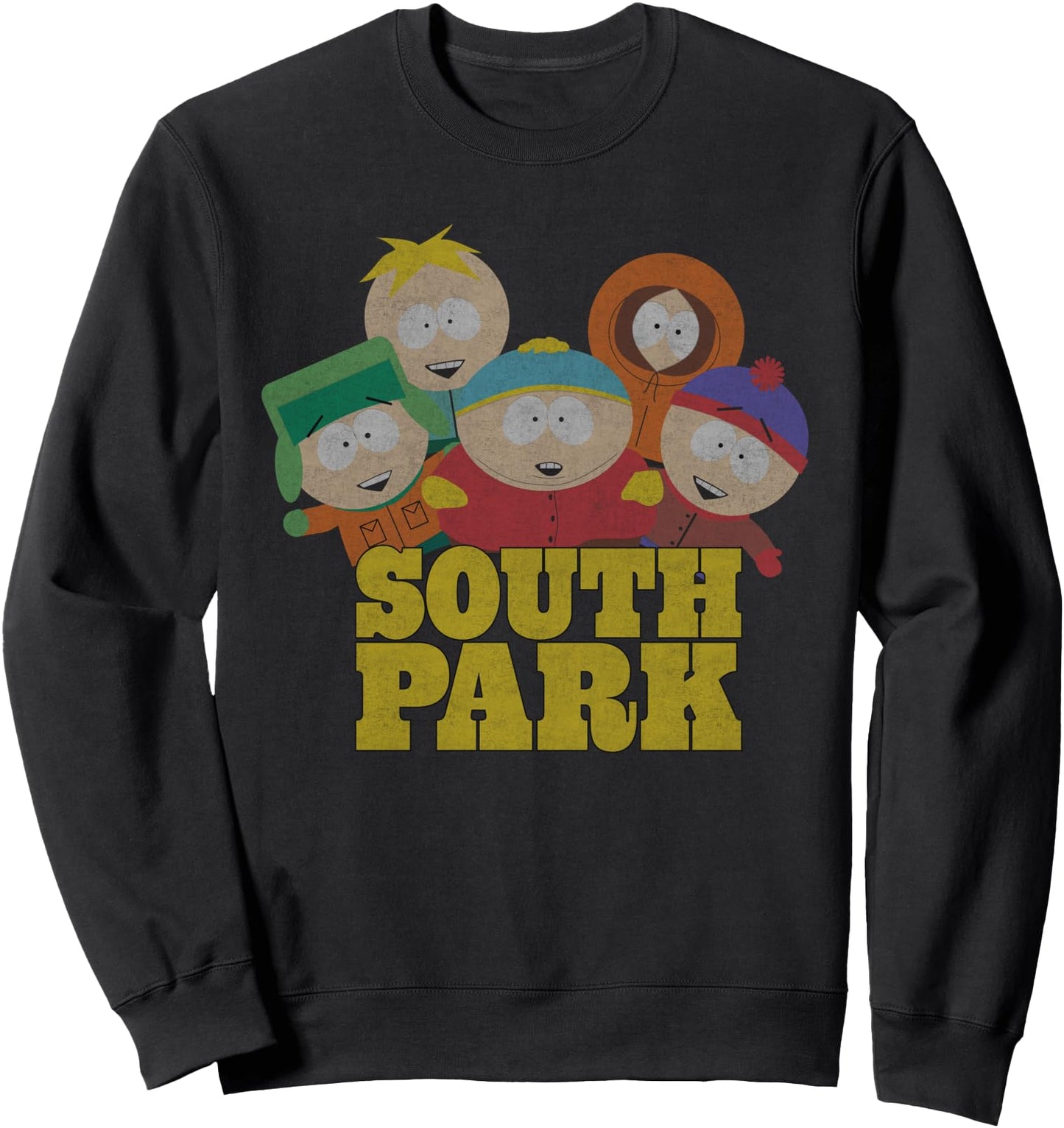 South Park Distressed Kenny, Cartman, Kyle, Stan, & Butters Sweatshirt