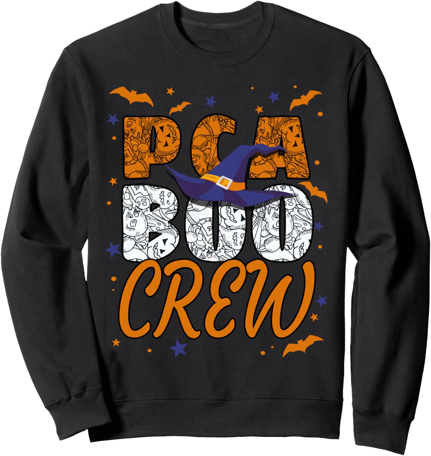 PCA Boo Crew Halloween Personal Care Assistant Matching Sweatshirt