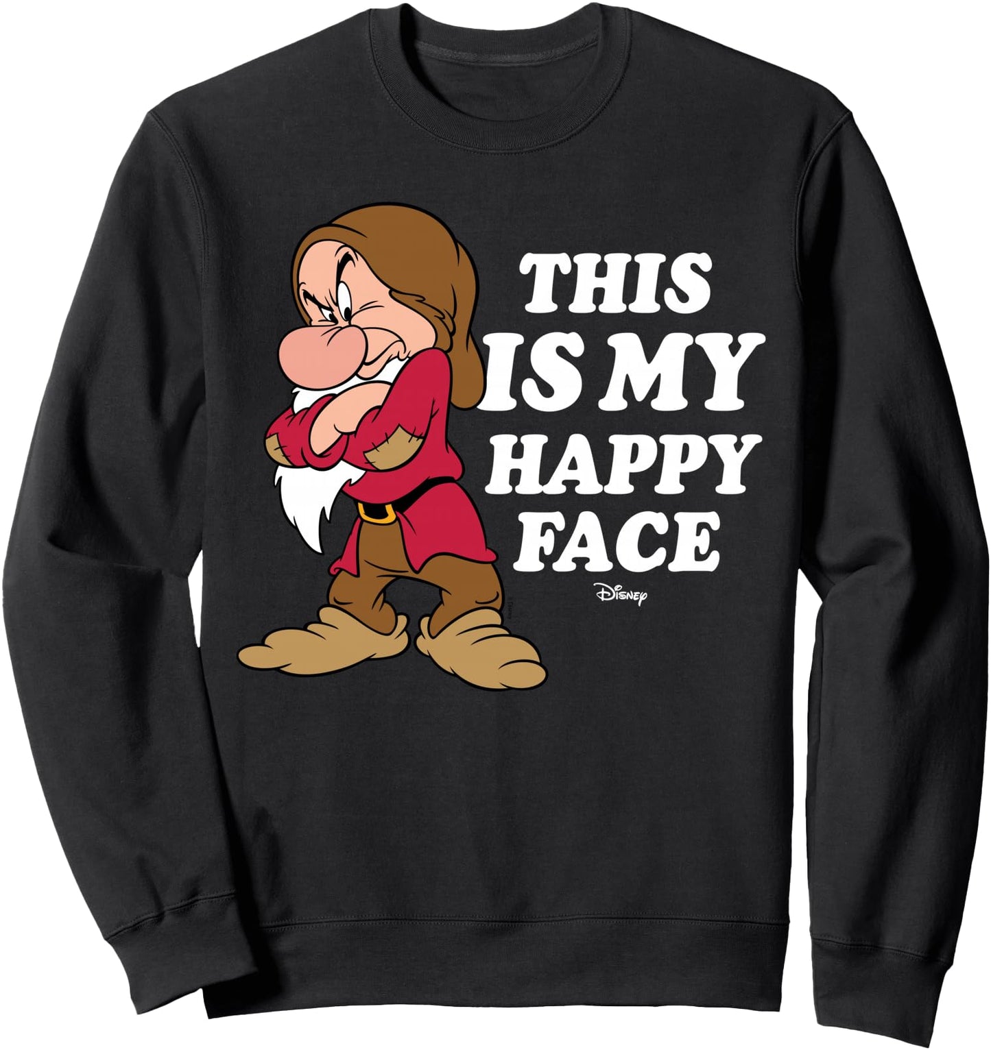Disney Princess - Snow White Grumpy Happy Face Sweatshirt