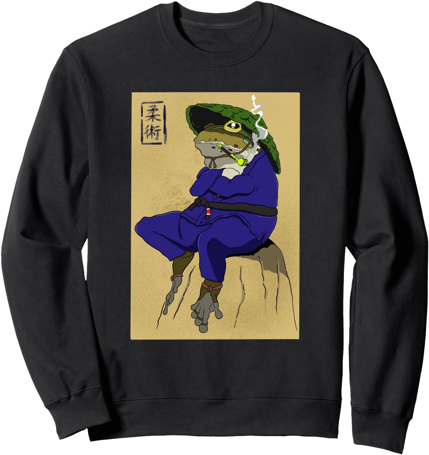 Brazilian Jiu-jitsu BJJ Master Japanese Frog Sweatshirt