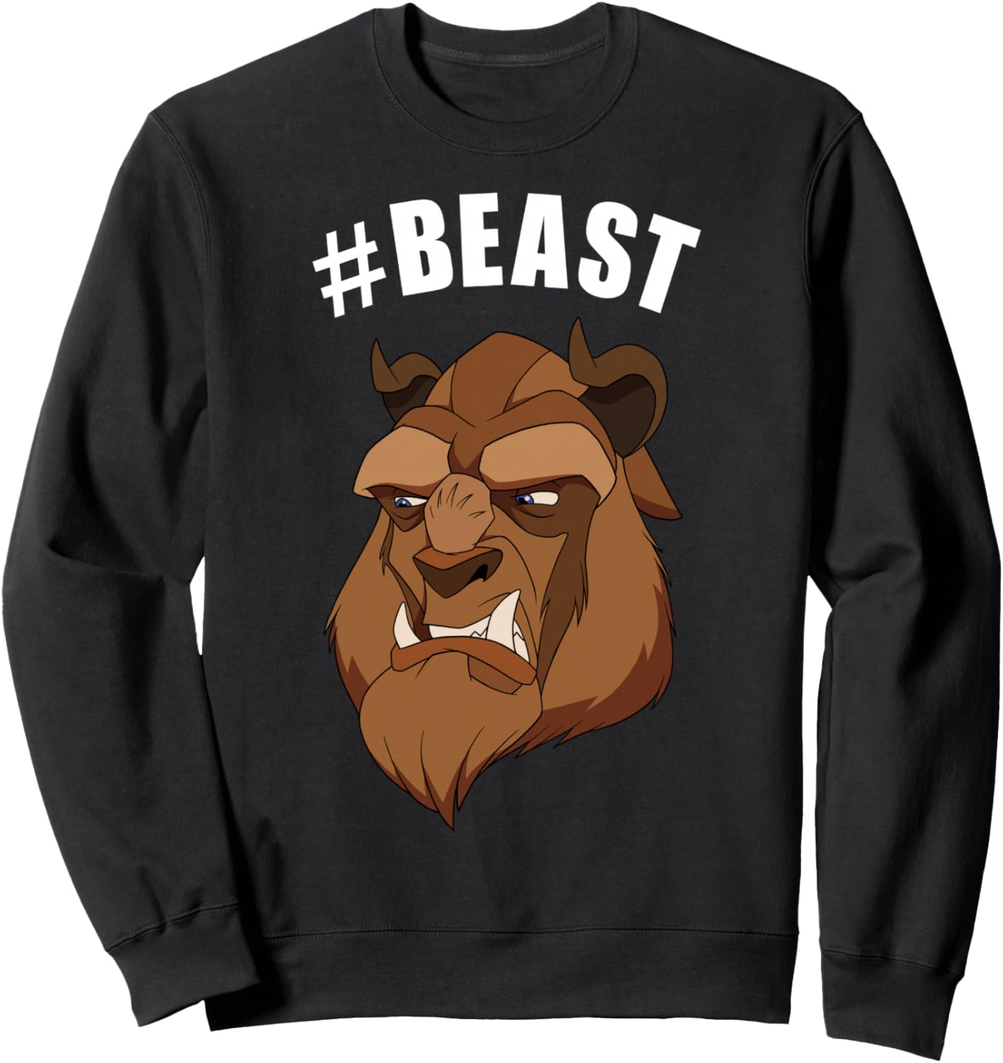 Disney Beauty And The Beast Hashtag Beast Portrait Sweatshirt