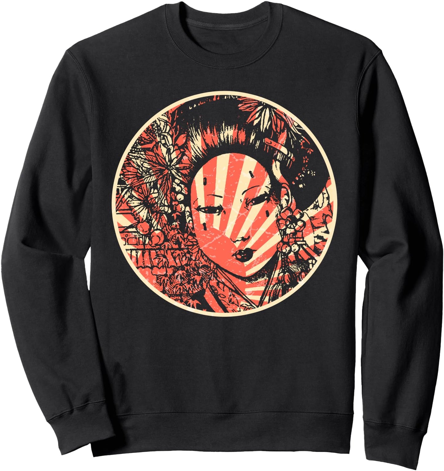 Japan Japanese Woman Geisha Girl Sweatshirt