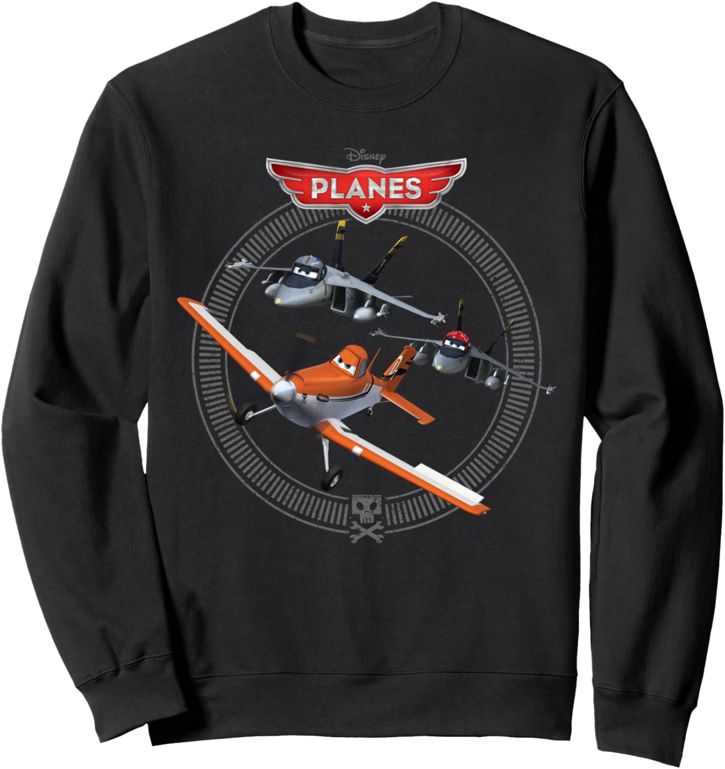 Disney Planes Dusty Crophopper with Bravo and Echo Sweatshirt