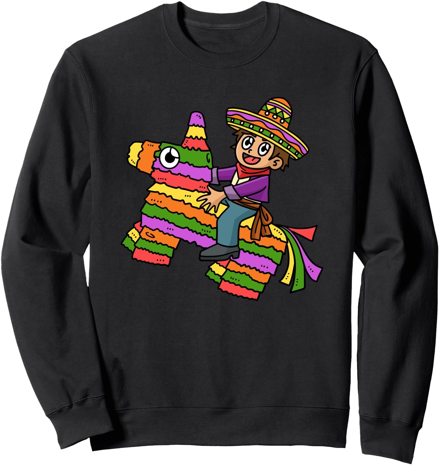 I'd Hit That Cool Cinco de mayo Pinata Cartoon Anime Graphic Sweatshirt