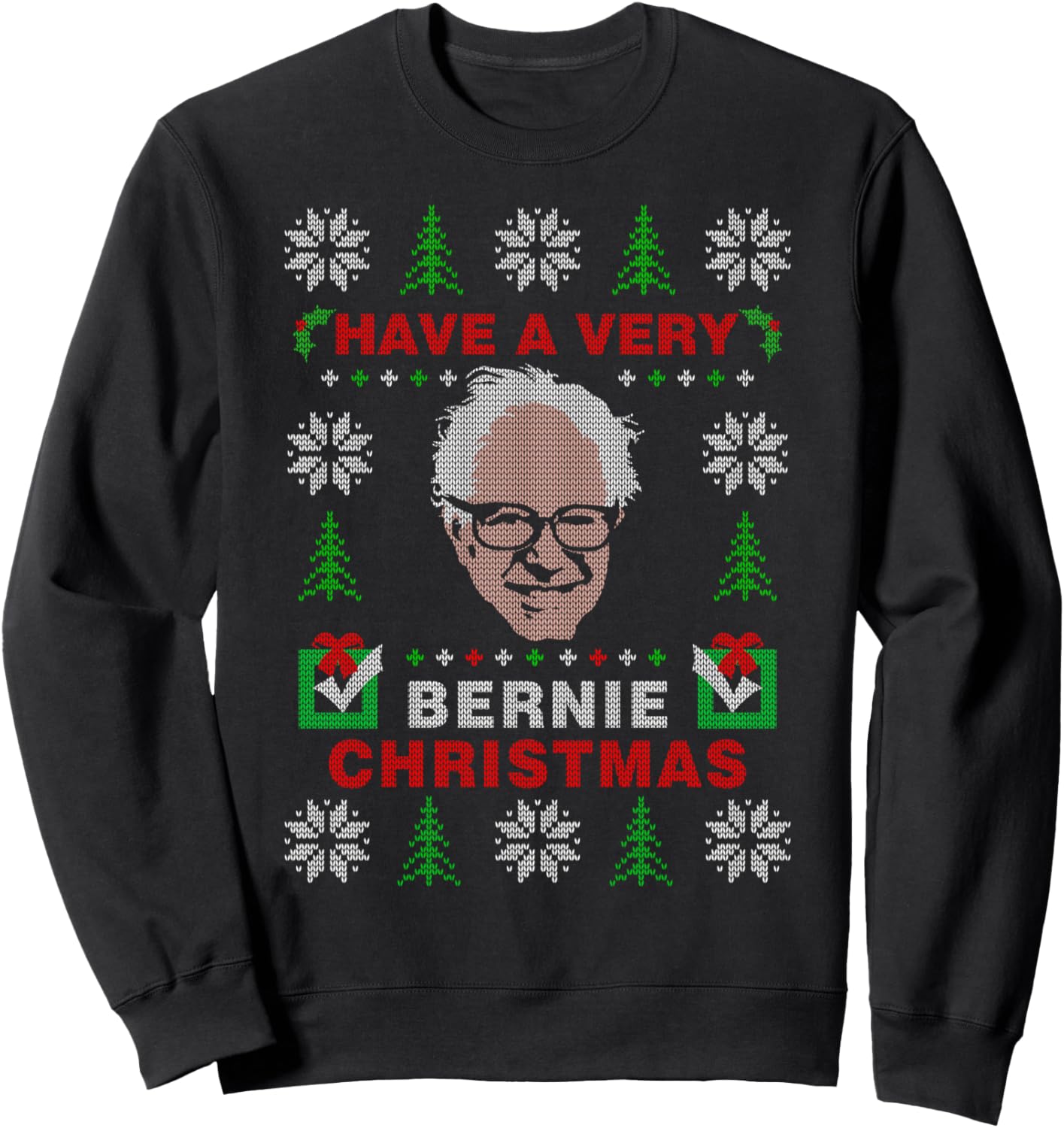 2020 Bernie Sanders Ugly Christmas Sweater Sweatshirt
