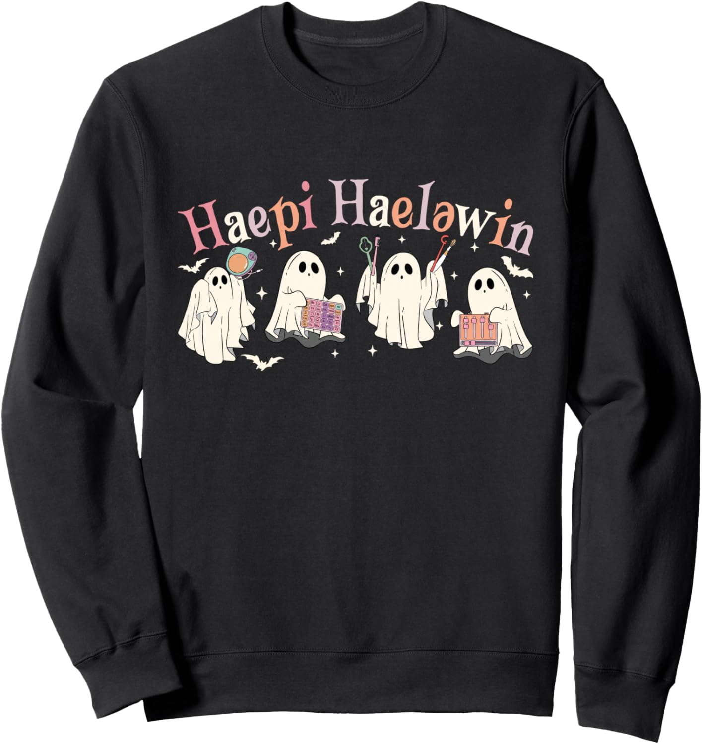 Happy Halloween Speech Language Pathology SLP Speech Therapy Sweatshirt