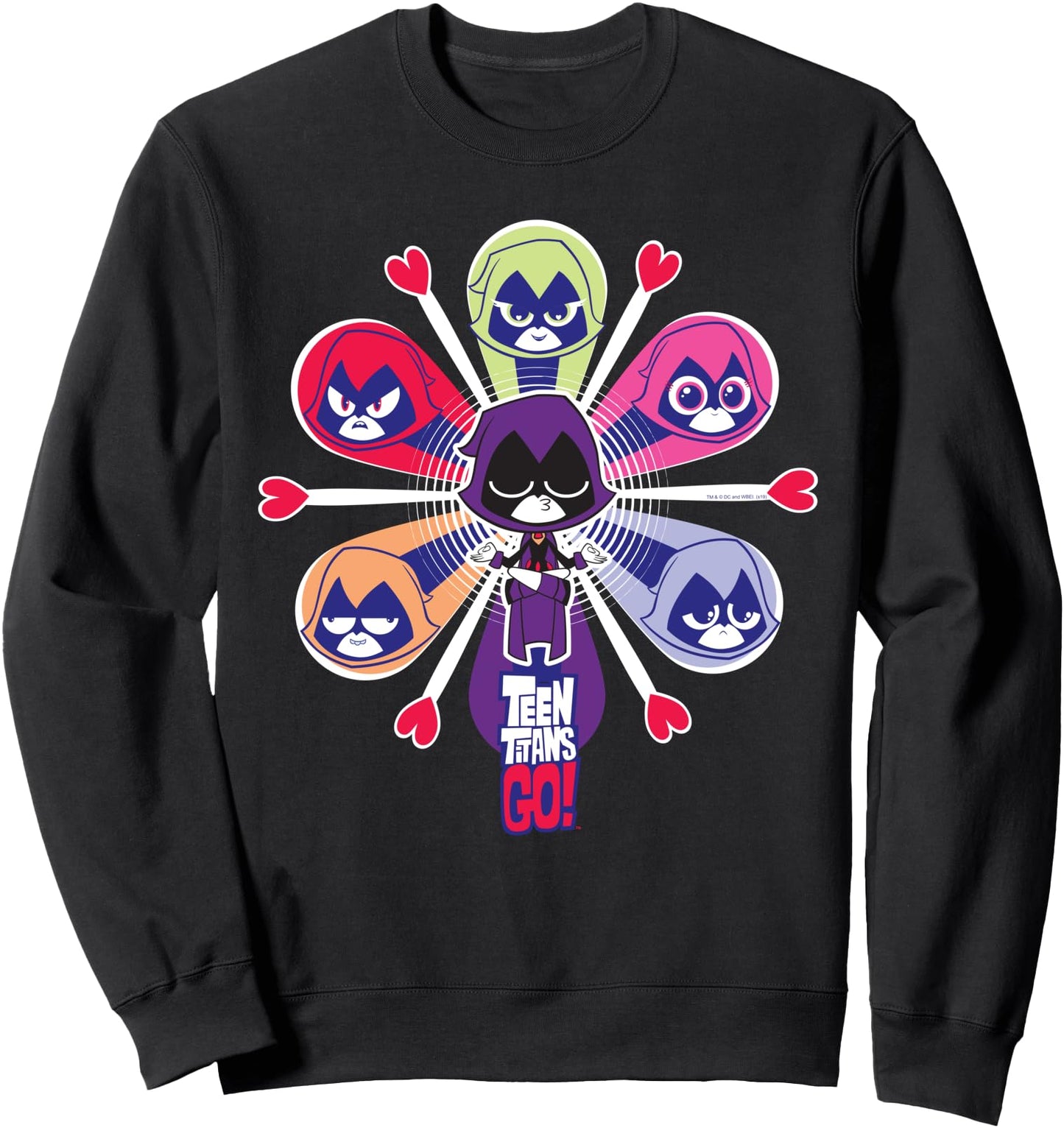 Teen Titans Go! Many Moods of Raven Sweatshirt