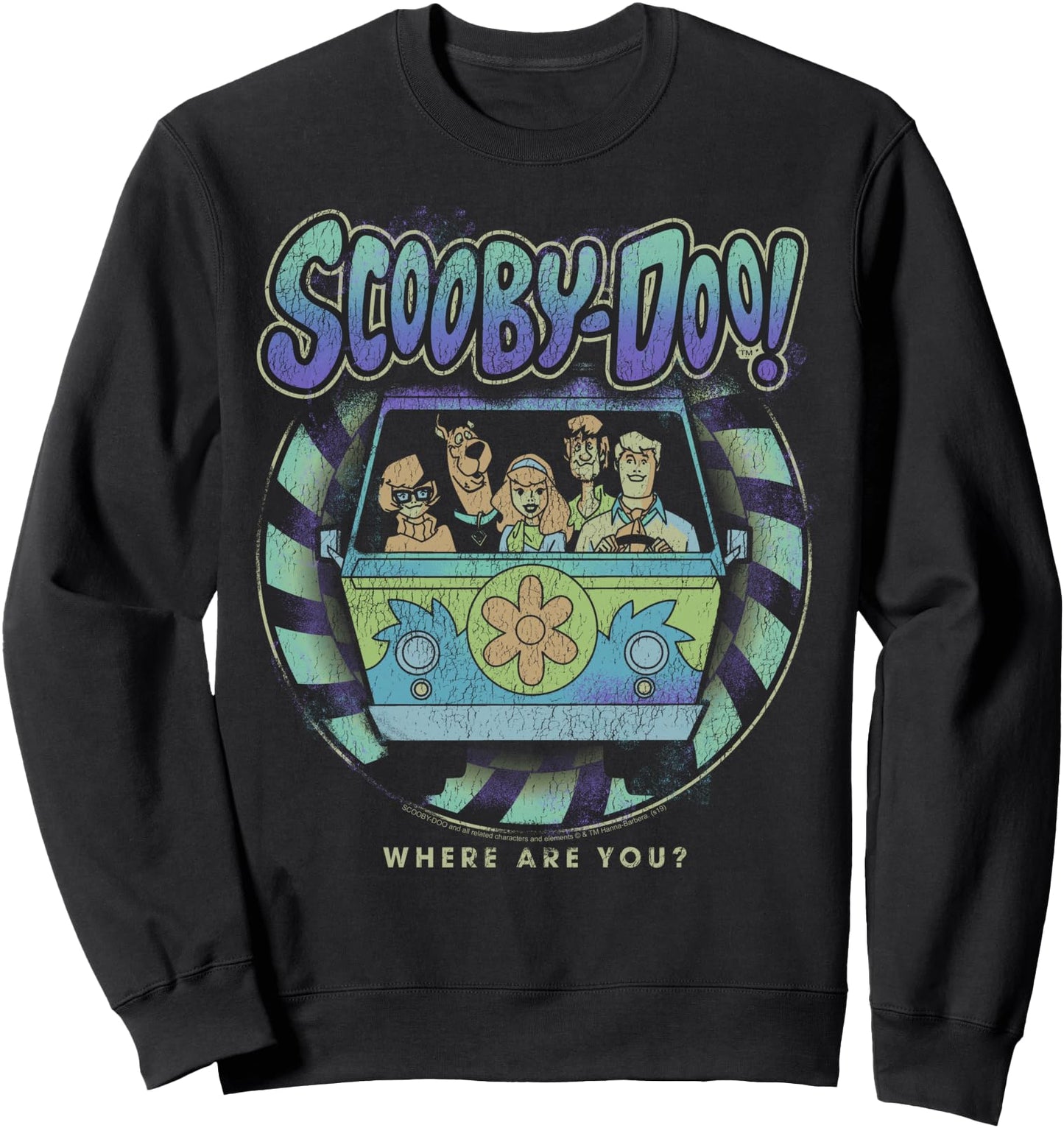 Scooby-Doo Where Are You Groovy Mystery Machine Sweatshirt