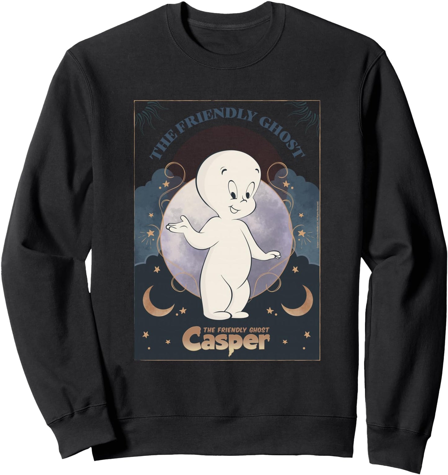 Casper The Friendly Ghost Moonlit Dream Sweatshirt